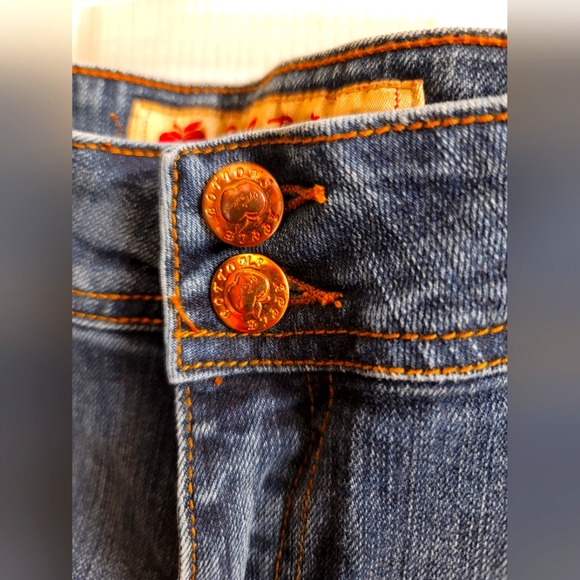 Apple Bottom Women's Jeans Color Blue Size 12 NWOT - Picture 6 of 16